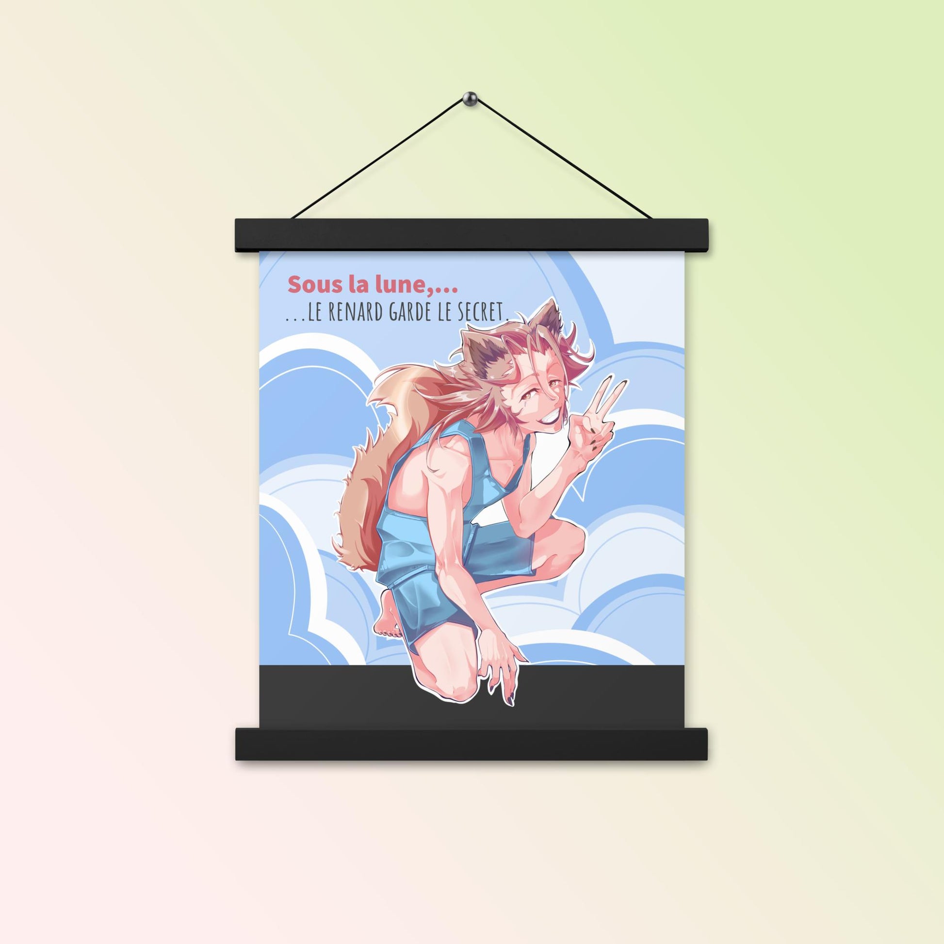 Poster Art Personnalisé avec accroches | Dilya - Dilya's Art