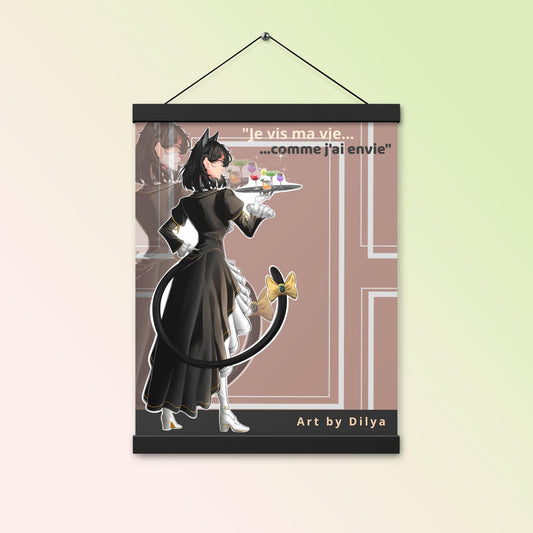 Poster Art Personnalisé avec accroches | Dilya - Dilya's Art