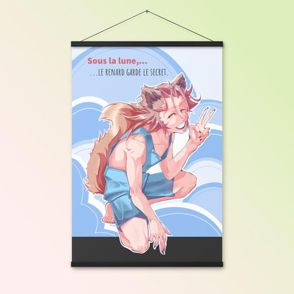 Poster Art Personnalisé avec accroches | Dilya - Dilya's Art