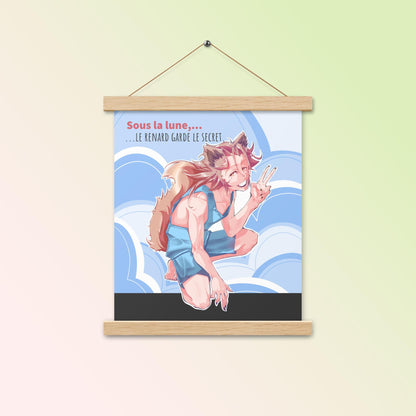 Poster Art Personnalisé avec accroches | Dilya - Dilya's Art