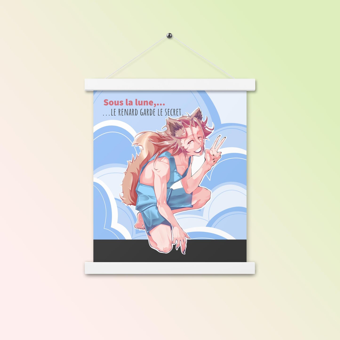 Poster Art Personnalisé avec accroches | Dilya - Dilya's Art