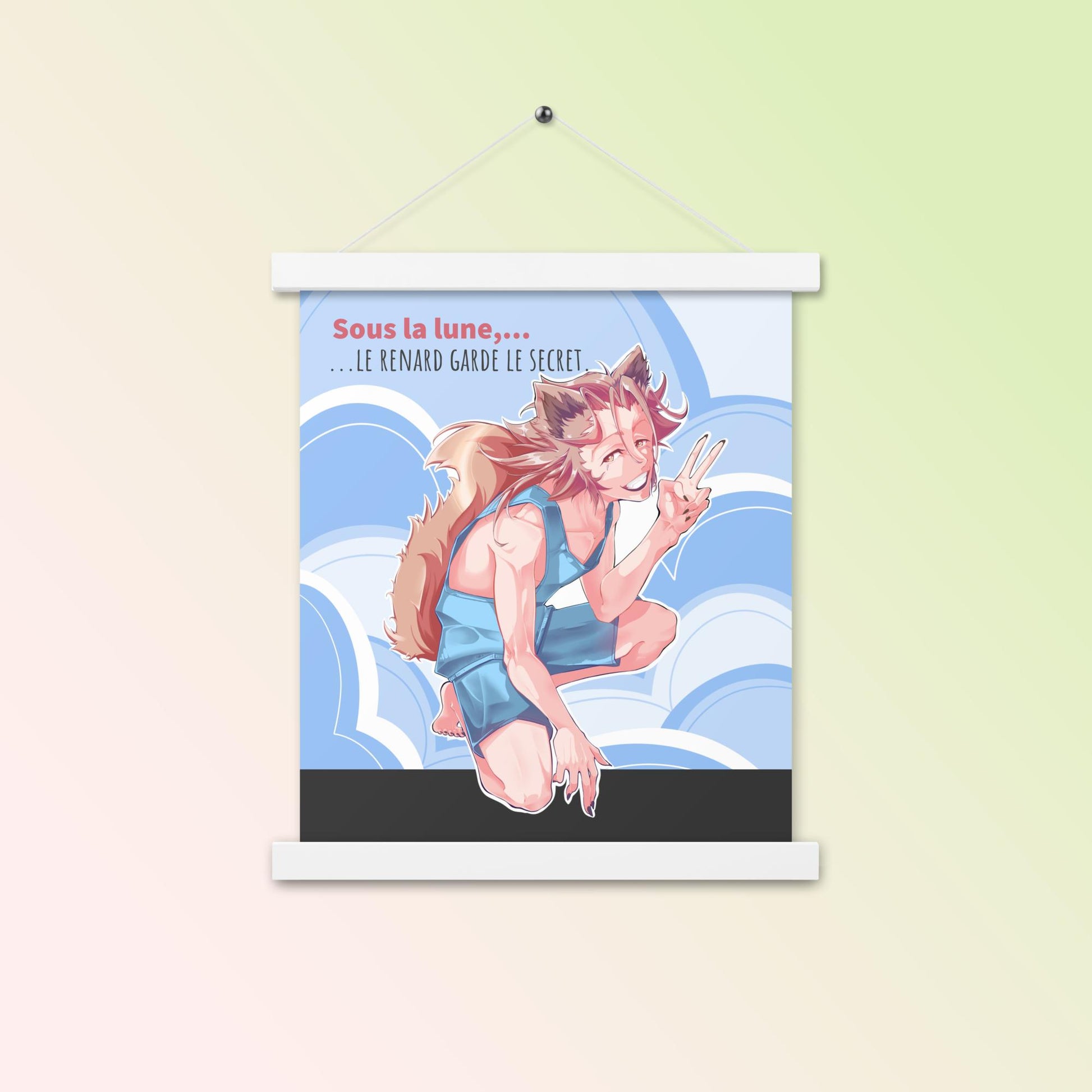 Poster Art Personnalisé avec accroches | Dilya - Dilya's Art