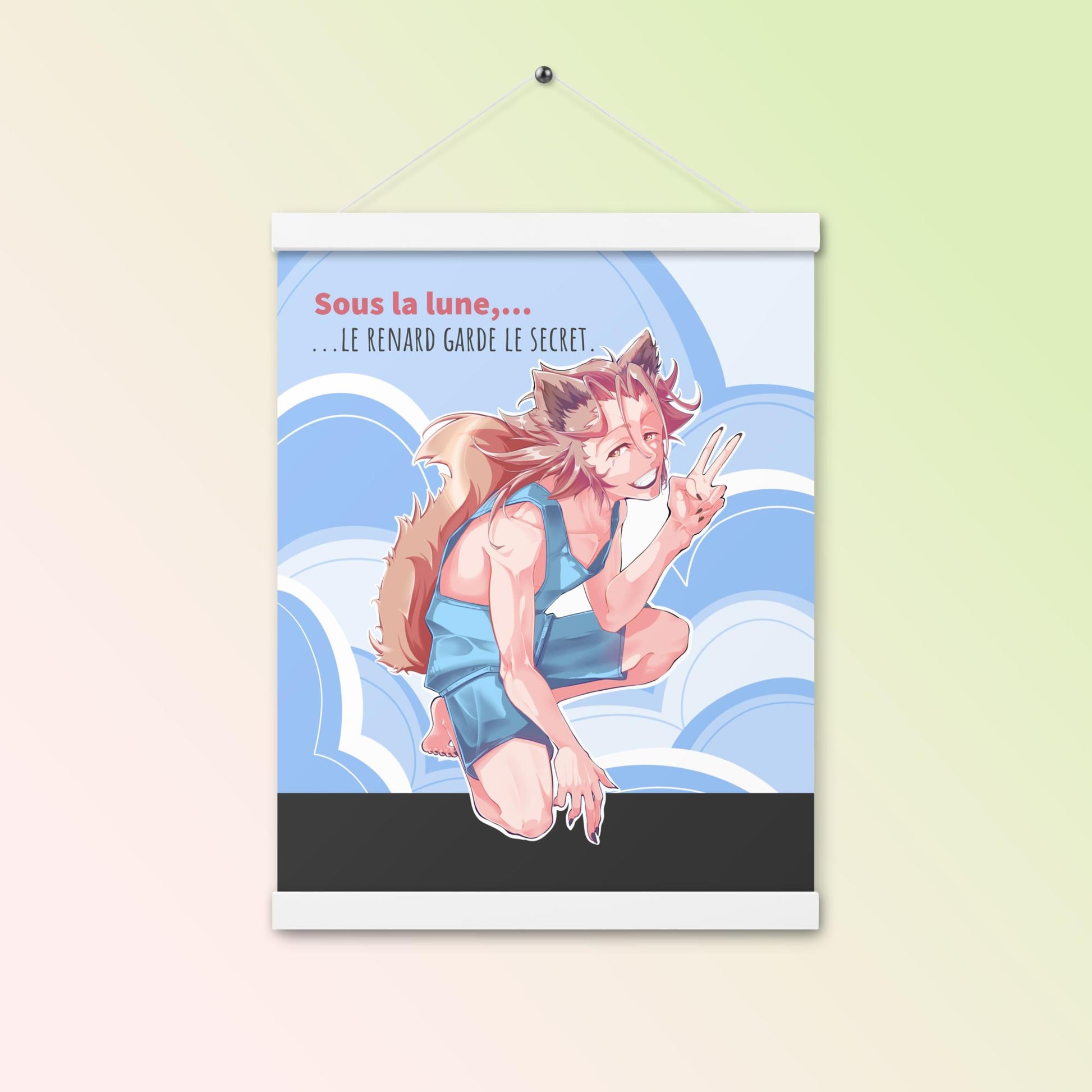 Poster Art Personnalisé avec accroches | Dilya - Dilya's Art